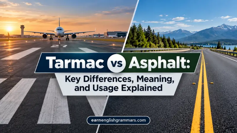 Tarmac vs Asphalt: Key Differences, Meaning, and Usage Explained